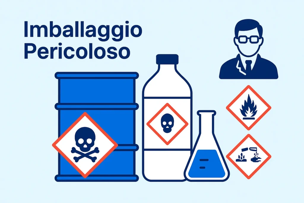 Classificazione dei Rifiuti da Imballaggi Pericolosi-hse genius-schede di sicurezza da pdf a Excel-sds