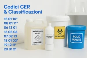 Codici CER & Classificazioni hse genius-schede di sicurezza da pdf a Excel in un click