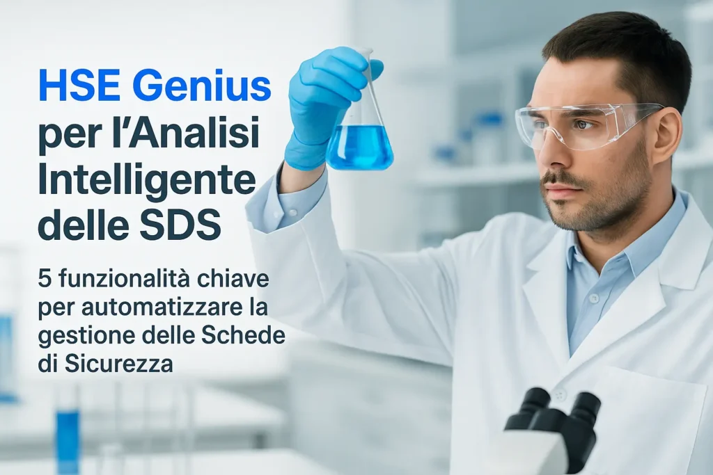 HSE Genius per l’Analisi Intelligente delle SDS schede di sicurezza da pdf a Excel