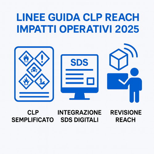 Linee guida CLP REACH impatti operativi 2025 hsegenius estrarre HP dalle schede di sicurezza