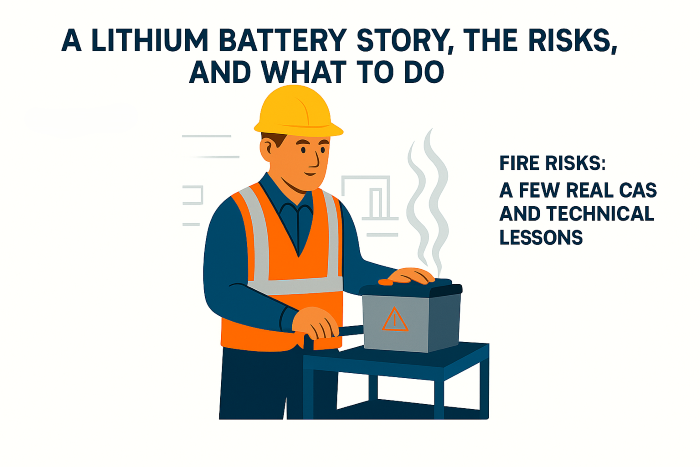 Lithium Battery Safety true story guidelines how to do hsegenius