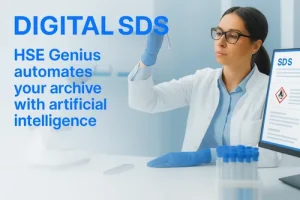 Digitize and automate SDS with HSE Genius convert and extract HP from SDS