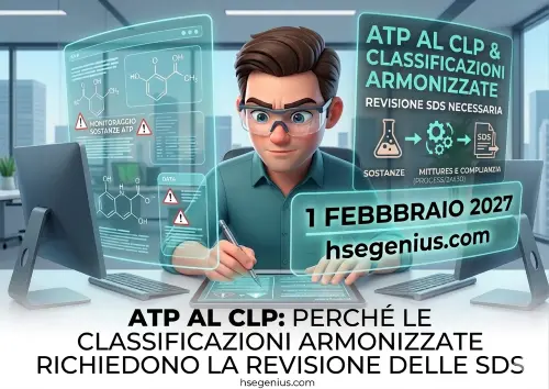 ATP al CLP e classificazioni armonizzate impatti sulle schede di sicurezza hsegenius