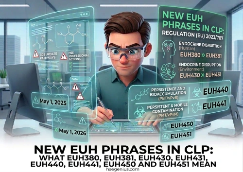 New EUH Phrases in CLP extract phrases euh and h from the safety data sheets hsegenius.com